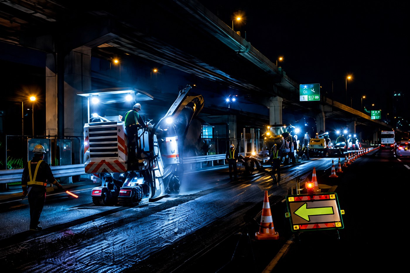 道路の維持管理業務